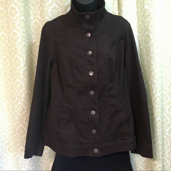 Coldwater Creek stretch cotton jacket - Picture 2 of 9